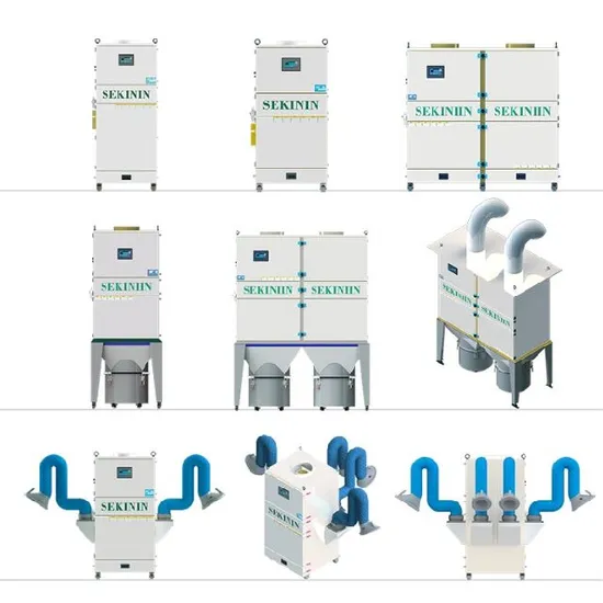 Compact Industrial Dust Collection System for Efficient Filtration